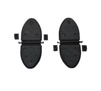 ZenithRide Par de Conjunto de Obturador de Agua de Aletas de Escape 807166A1 Compatible con MerCruiser Stern Drive 4.3 8.1L