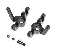 ZenithRide Piezas de actualización de Metal de nudillo de dirección Compatible con 1 8 Mojave 4S 1 10 Outcast 4s 4x4 RC Car Models(Black)
