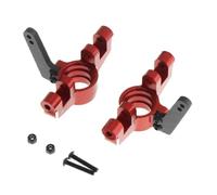 ZenithRide Piezas de actualización de Metal de nudillo de dirección Compatible con 1 8 Mojave 4S 1 10 Outcast 4s 4x4 RC Car Models(Red)
