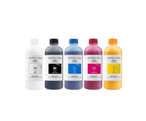 ZenithRide Tinta Textil DTG de 500ml, 5 Unidades, Compatible con Sure Color F1070 F2270 F3070 F2230 F2000 F2100 F2130 F2140 F2150 F2160 F, Digital DTG