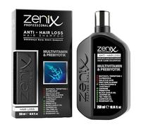 Zenix Professional Anti-Hair Loss Shampoo - 11 Extractos de Vegetales y Cafeína - Contra la caída del cabello y estimula el crecimiento del cabello - Nutre e Hidrata - Para Cabello más grueso y fuerte