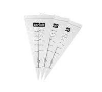 Zenker 10 Mangas Herméticas para Derretir 15x3cm, mangas graduadas, 10 ud-s.