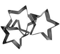 Zenker 42893 3 Anillos de pastelería para Las Galletas de la Estrella (3 Medidas)