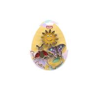 Zenker 44877 - Juego de 4 cortadores de galletas (7,9 x 2,5 cm), diseño de galletas