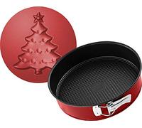 Zenker 6006 - Molde para tartas con base extraíble (hierro), diseño de árbol