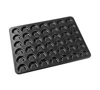 Zenker 7420 - Molde para pastas con Forma de Luna (42 x 32 cm), Color Negro