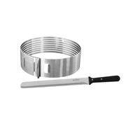 Zenker 7704 - Anillo para Tartas, Color Plateado