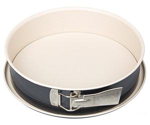 Zenker 7812 - Molde Desmontable con 1 Base, diámetro 28 cm, Acero Inoxidable, Color Gris/Beige, 28 x 28 x 7 cm