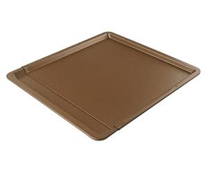 Zenker Bandeja de horno extensible - Accesorios para hornear galletas y pan - Bandeja de horno ajustable de 37 a 52 cm - Se adapta a todos los hornos comunes