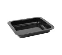 Zenker Bandeja horno universal esmaltada con bordes, Rustidera para asados y repostería, Fuente para horno antiadherente, resistente hasta 400ºC con capacidad de 3300ml, 32,5x25x5cm, 1ud.