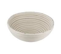 Zenker Cesta de fermentación redonda de 22 cm de diámetro - Cesta de fermentación de ratán natural para pan casero - Suministra oxígeno a la masa para panes sueltos y aireados