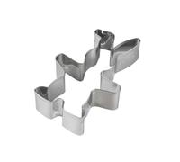 Zenker Cortador de galletas con forma de conejo, perfecto para galletas de Pascua, acero inoxidable, apto para lavavajillas, 10 x 7 x 2,6 cm, diseñado en Alemania, ideal para hornear en Pascua