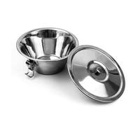 Zenker Flanera Con Tapa 18 Cm, Molde Flan de Acero Inoxidable, Molde Budinera con Cierre Hermético Anti Fugas, Apta para Horno, Apta para Lavavajillas, 1 ud.
