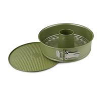 Zenker Green Vision Molde para Hornear, Molde para Bizcocho Savarin, Molde Desmontable de Repostería, Recubrimiento ILAG Antiadherente con Cera Natural Ecológica de Carnauba, 26 cm, 1 ud.