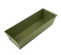 Zenker Green Vision Molde Rectangular para Bizcochos, Acero con Recubrimiento Antiadherente ILAG con Cera Natural de Carnauba, Material Sostenible y sostenible, 30 cm, 1 ud.