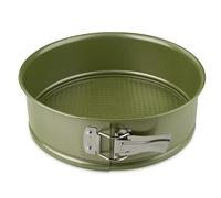Zenker Green Vision Molde Redondo para Horno, Molde de Repostería para Bizcochos, Tartas y Pasteles, Acero con Revestimiento Antiadherente ILAG con Cera Natural Ecológica de Carnauba, 26 cm, 1 ud.