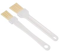 Zenker Juego de 2 Pinceles para Hornear, ergonómicos y prácticos, esmaltes y Grasa, fáciles de Limpiar, con Ojales para Colgar, Fabricado en Alemania, marrón, 13,74 Pulgadas + 13,74