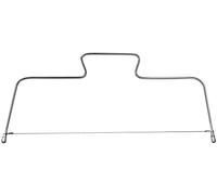 Zenker Lira tartas cortar bizcochos de repostería para laminar y regulable en altura de acero inoxidable 34x15x0,6cm