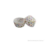 Zenker Meets Haribo - Moldes de papel para magdalenas (50 unidades, ideal para carnaval o para el próximo cumpleaños infantil)