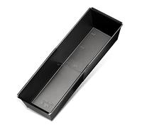 Zenker Molde Bizcocho Rectangular de Gran Tamaño para Hornear, Extensible 28-40 cm, Óptimo para Pan, Brownie y Brazo de Gitano, Revestimiento Antiadherente y Extensible, Color Negro, 1 Ud.