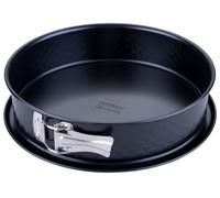 Zenker Molde desmontable con base plana de 26 cm de diámetro, molde con corazón en relieve, libre de PFAS, ideal para San Valentín y Día de la Madre, fabricado en Alemania