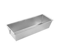 Zenker Molde Rectangular, Acero, Plateado
