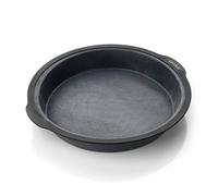 Zenker Molde Repostería Redondo Excellence en silicona reforzada con fibra de vidrio y borde de nailon, negro y gris, 30x30x5cm, 1ud., 43571