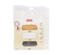 Zenker Papeles de horno para moldes rectangulares, 30 x 7 cm, 6 unidades
