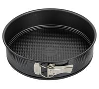 Zenker Perfect Black - Molde desmontable con base plana (26 cm de diámetro), de chapa de acero, antiadherente, resistente al calor hasta +230 °C, fabricado en Alemania