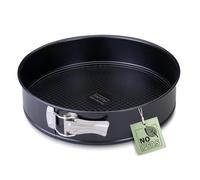 Zenker Perfect Black - Molde desmontable con base plana (30 cm de diámetro, chapa de acero, antiadherente, resistencia al calor: +230 °C, fabricado en Alemania)