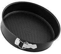 ZENKER PURE Molde Desmontable 24 cm 1 Fondo. Molde Reposteria, Molde Tarta o Molde Bizcocho en Acero con Revestimiento Antiadherente ILAG Resistente Hasta 230ºC, Color: Negro, Molde 24 cm, 1 uds.