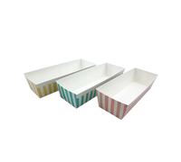 Zenker Set 5 Moldes PlumCake de Cartón, Aptos para Hornear Plumcake, Bizcocho y Brownie, Apto para Horno, Resistente hasta 220ºC, Moldes Desechables, 22cm, 5uds.