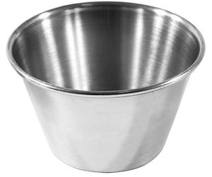 Zenker Set de 2 Flaneras, Moldes de Flan Lisos, Moldes para Gelatina, Postres, Natillas y Pudding, Acero Inoxidable, Aptos para Lavavajillas, Color Inox, 8x5 cm, 2 uds