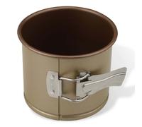 Zenker Stampo Panettone Antiadherente Ø 12 cm H 10 cm Apribile Oro Mogano