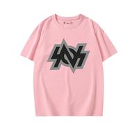 Zenless Game Zone Zero Cosplay Estampado Gráfico Camiseta Unisex con Diseño de Personajes Principales Belle & Wise Múltiples Colores Suave Casual Uso Diario Camiseta Oversized