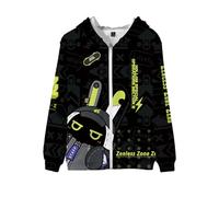 Zenless Zone Zero Capuchas Abrigo Impresión Personalizada 3D Patrón Cardigan Hoshimi Miyabi Cosplay Nicole Demara Cremallera Capuchas Belle Invierno Ropa de Abrigo Top Nekomiya Mana Disfraz