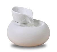 Zen'Light SCFV22-01 - Fuente de Cristal para Animales de línea de Cristal y cerámica - Fuente de Cristal, Bomba, iluminación LED, Manual de Usuario, Color Blanco