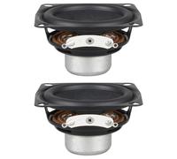 Zenlir Altavoces de neodimio de alto rendimiento, 5 W, 4 Ω, tecnología de imanes dobles, 16 núcleos, para reproducción de sonido clara, componentes portátiles