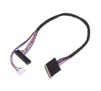 Zenlir Cable de pantalla LED LCD LVDS de 40 pines de dos canales de 6 bits para una rápida tasa de actualización y baja latencia