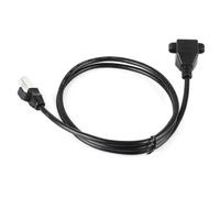 Zenlir Cable Ethernet CAT5e de velocidad rápida de 1 m con cubiertas flexibles de PVC, compatibilidad universal para juegos y redes, cable Ethernet antiinterferencias