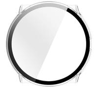 Zenlir Carcasa De Reloj Inteligente Inastillable Cubierta Película Vidrio para PC para Race 2 Protectora Pantalla Integrada Funda Protectora A Prueba Golpes Impacto