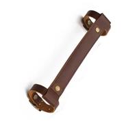 Zenlir Correa de mango de elevación de bicicletas de larga duración, liberación rápida, cinturón de mango de piel de vaca, adecuado para varios modelos