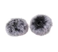 Zenlir Funda para micrófonos con fibra de secado rápido y estructura que no se pliega, reutilizable, lavable, protector de viento para micrófonos de campo, resistente al viento, Deadcat