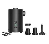 Zenlir Inflador de mano recargable, bombas eléctricas en miniatura, paradas automáticas, sobrecalentamientos, protección de viajes, sobrecalentamientos, bombas de aire