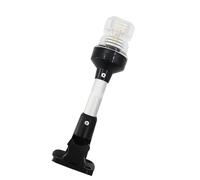 Zenlir Luz LED de aluminio resistente con anclajes marinos que proporciona un giro de 180 grados de 9 / 12 pulgadas para una iluminación estable en todo el mundo en uso marino