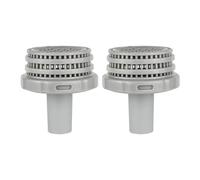 Zenlir Paquete de 2 filtros telescópicos desmontables para limpieza de estanques de peces para varios tipos de accesorios de natación resistentes a la intemperie