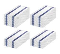 Zenlir Paquete de 50 almohadillas desechables de repuesto para fregona para una limpieza eficiente del suelo, absorbe el agua y un potente paño para eliminar manchas