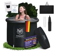 Zennest Ice Bath Tub 90 cm - XL Bañera de Hielo con Aislamiento de 6 Capas, Baño Frío y Cold Plunge, Piscina para Inmersión en Hielo Adulto - Ebook Incluido