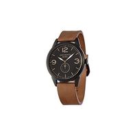 Zeno Reloj Analógico para Hombre de Cuarzo con Correa en Piel 4772Q-BK-I1-6