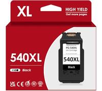 ZENOINK 540 XL Cartuchos de Impresora, PG 540 XL Cartucho de Tinta Negro Recambio para Cartuchos Originales Canon 540 XL para Pixma MG3650S MG3650 MG3600 MG2250sTS5150 TS5100 TS5151 MG3150 MX395